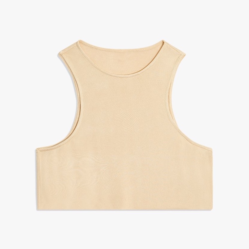 Danielle Bernstein Cropped Rib Tank